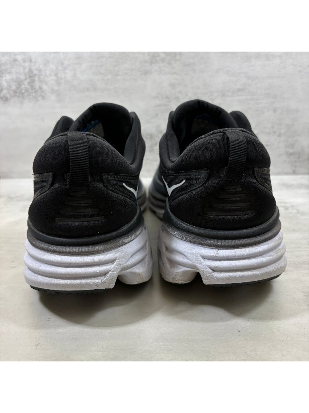 Hoka One One Bondi 8 Running Shoes - Men's Size 14 D - Black - Picture 6 of 12